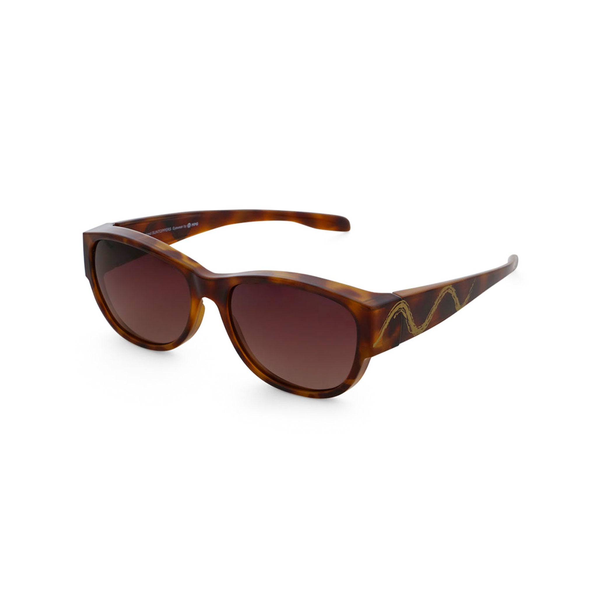 AWEMO SONNEN ÜBERBRILLE / SUN TOPPER - 104549101.224 havanna braun