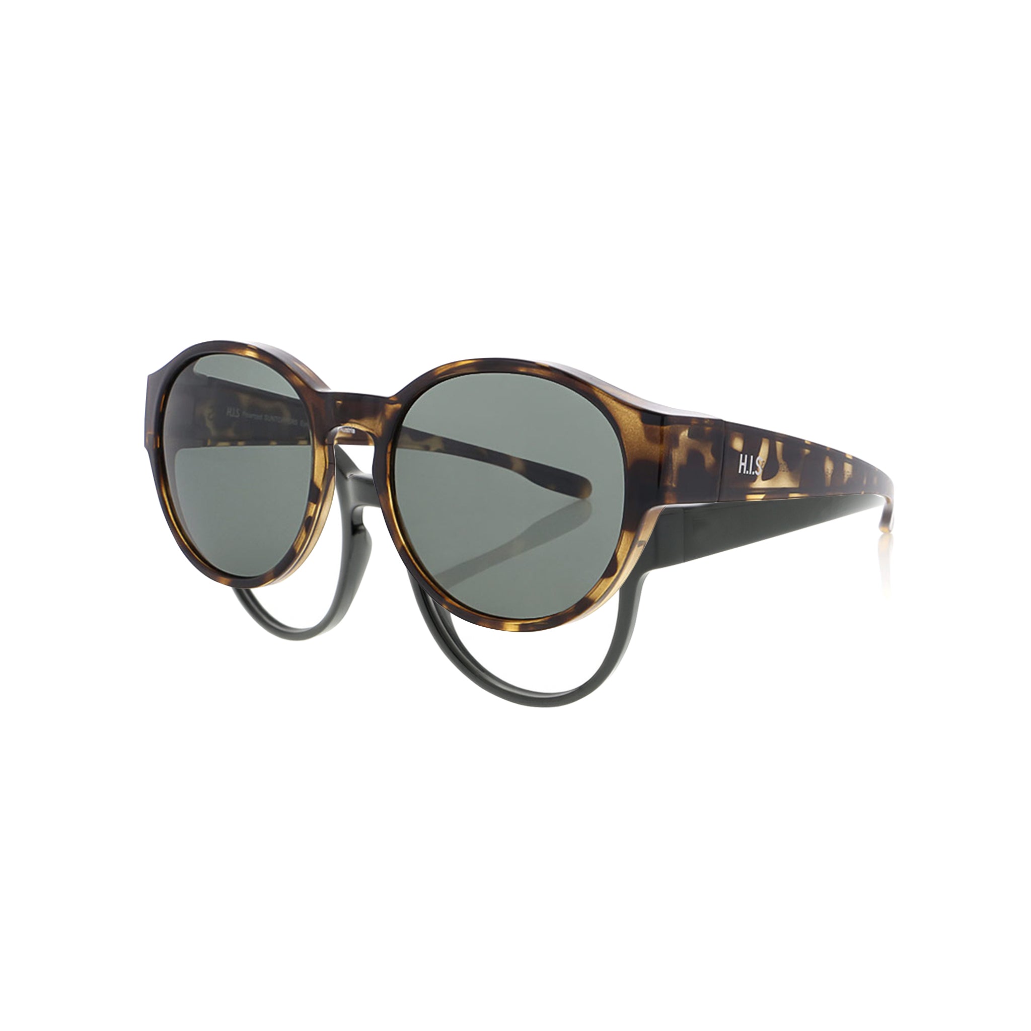 AWEMO SONNEN ÜBERBRILLE / SUN TOPPER - 104509100.624 havanna braun