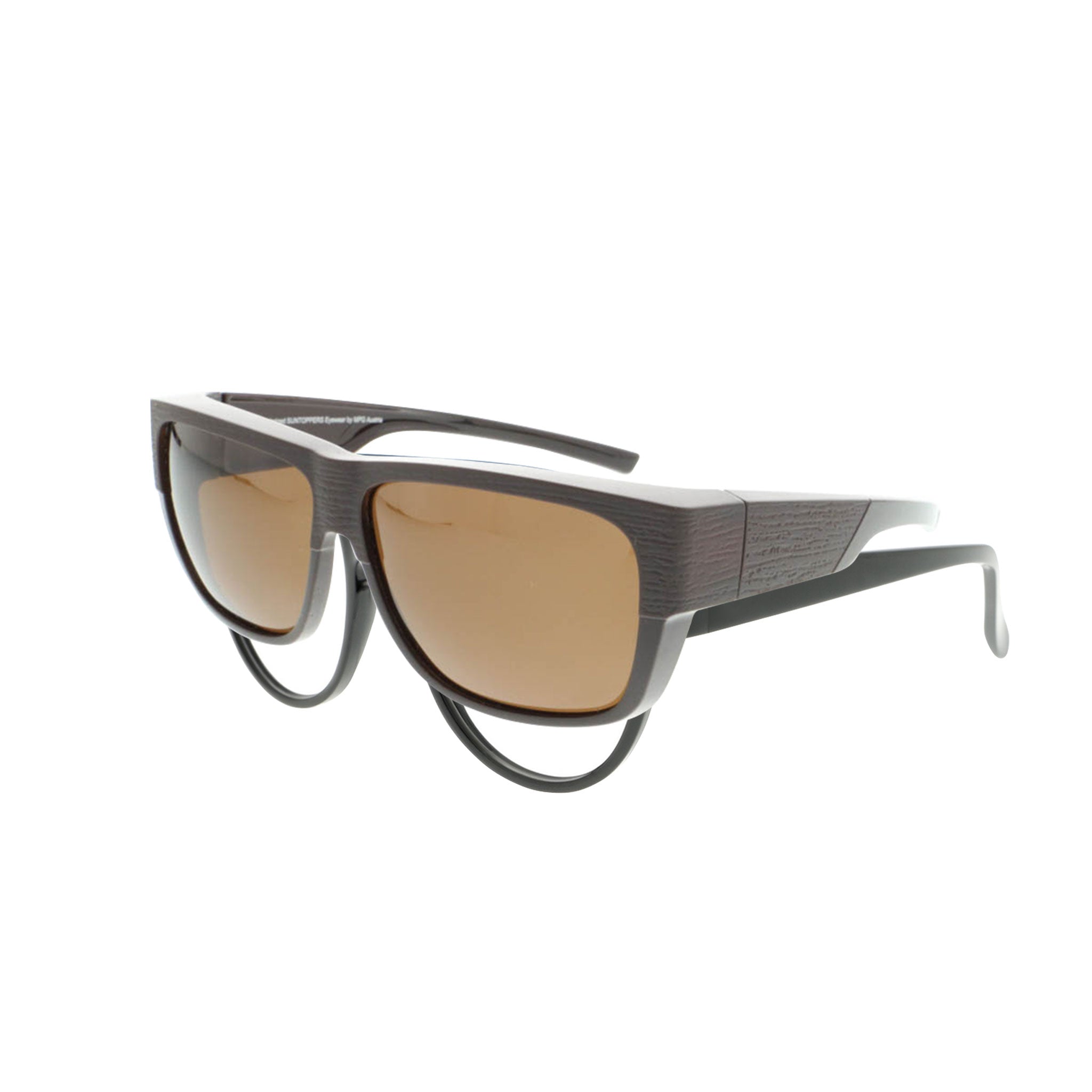 AWEMO SONNEN ÜBERBRILLE / SUN TOPPER - 104509101.224 braun Muster