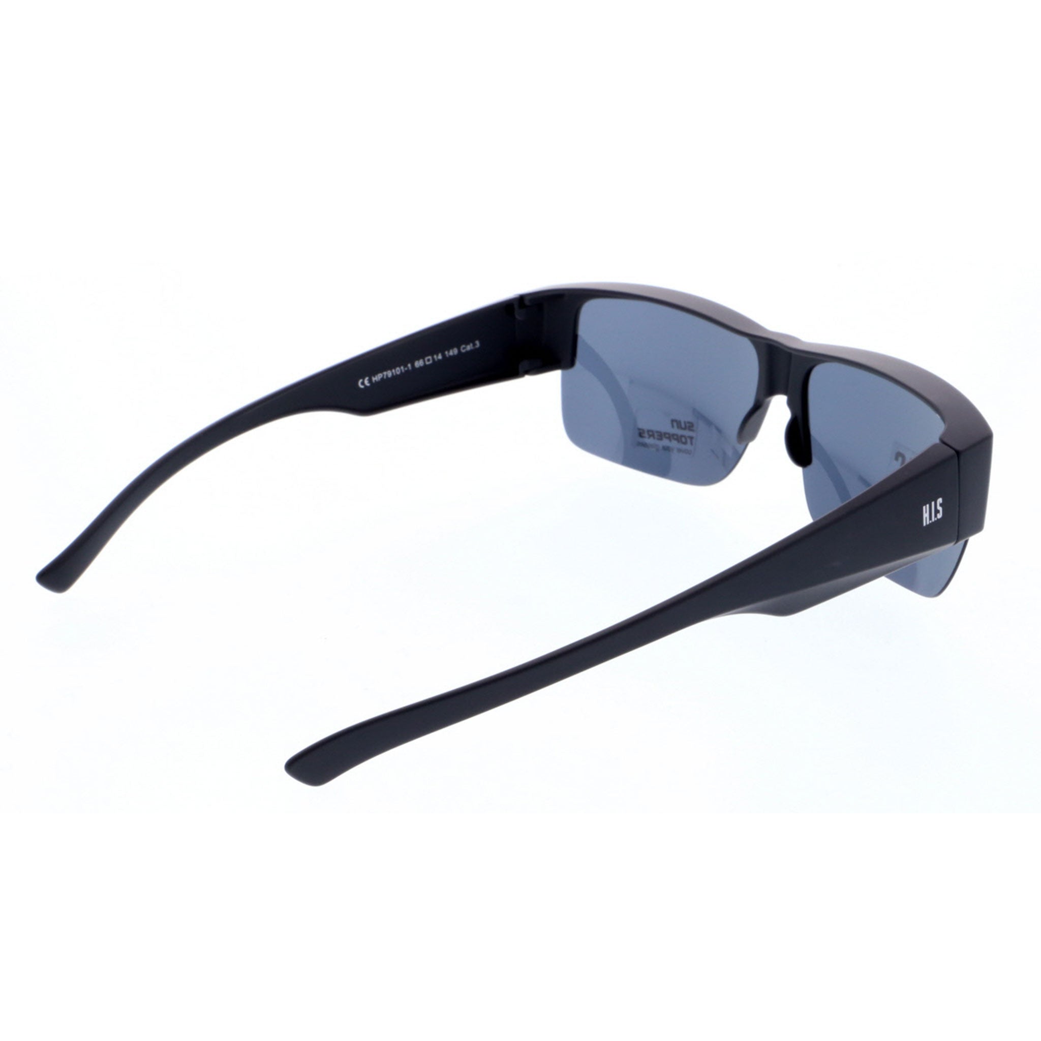 AWEMO SONNEN ÜBERBRILLE / SUN TOPPER - 104579101.124 schwarz matt