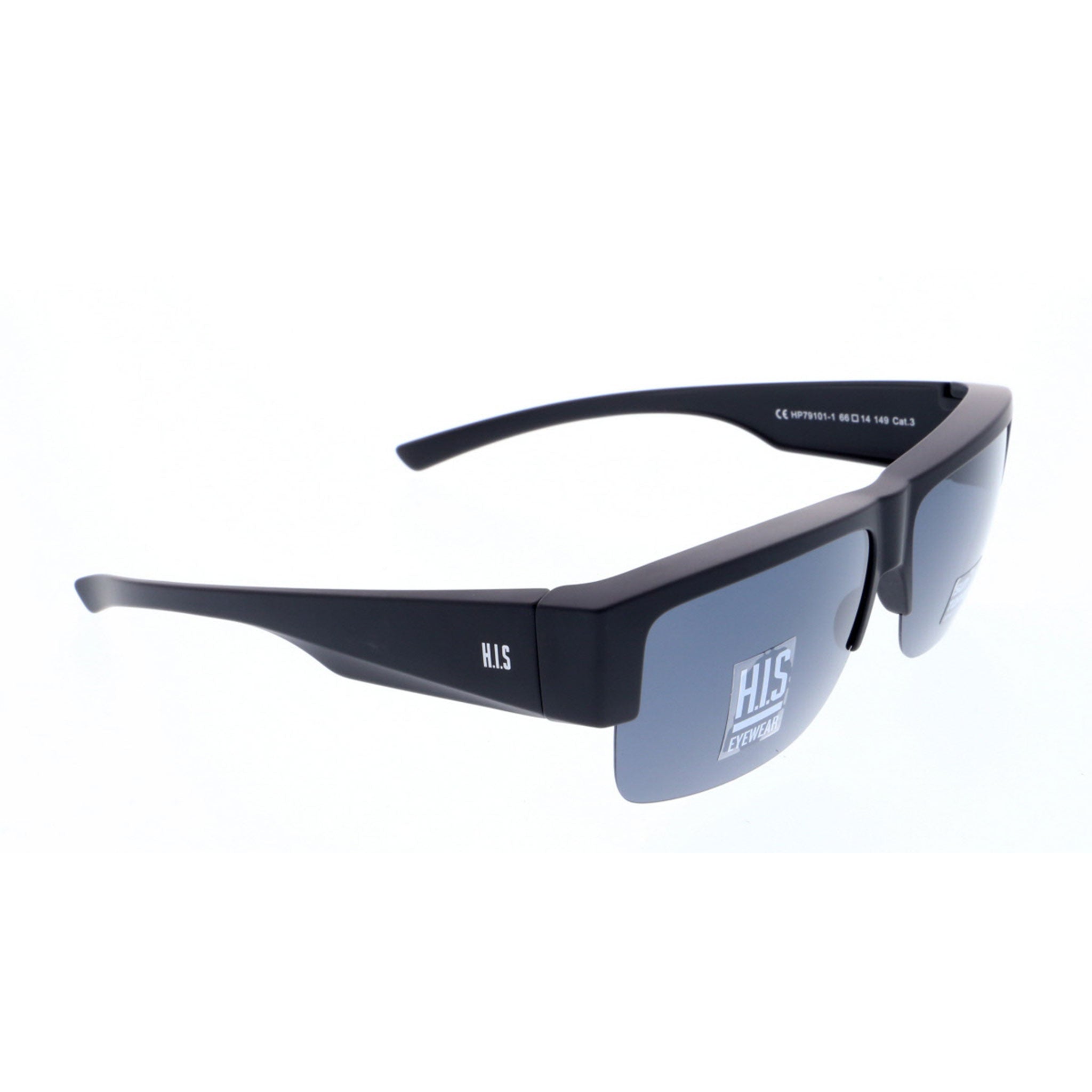 AWEMO SONNEN ÜBERBRILLE / SUN TOPPER - 104579101.124 schwarz matt