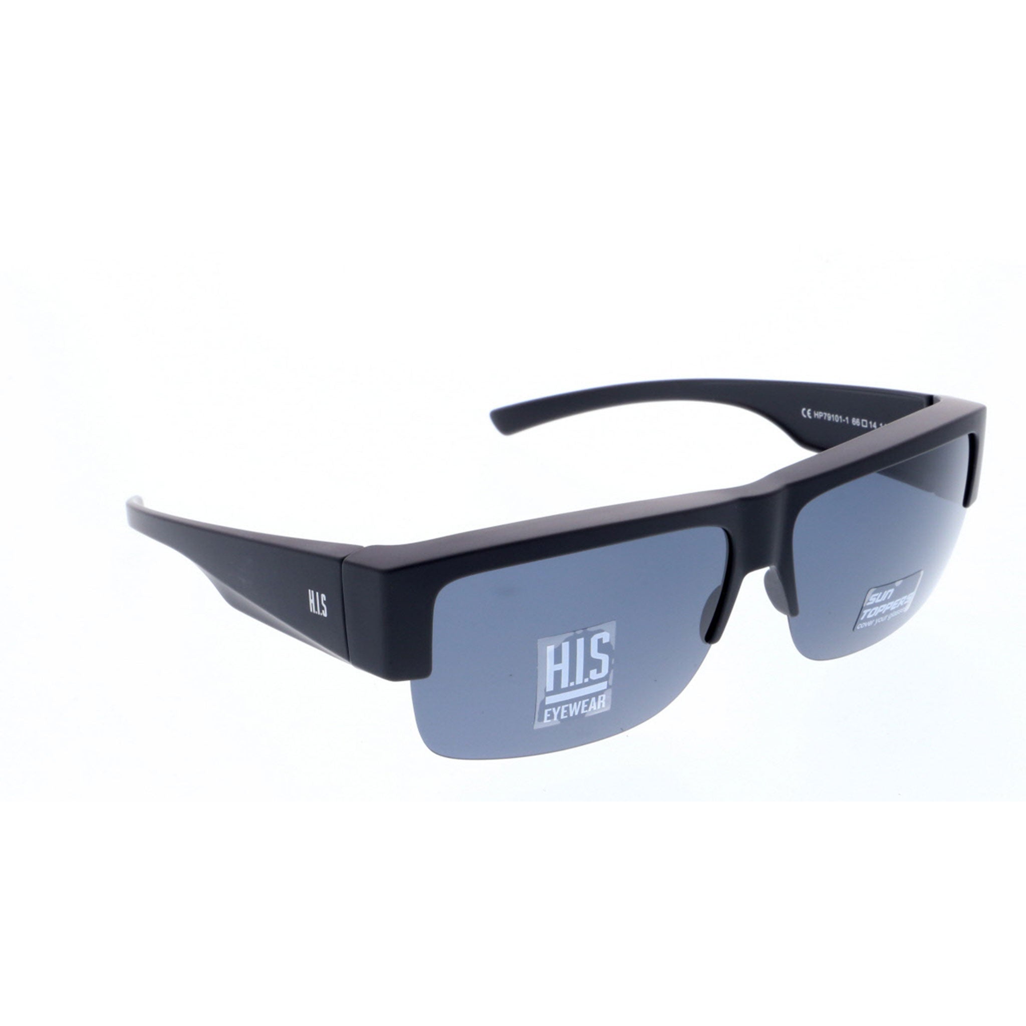 AWEMO SONNEN ÜBERBRILLE / SUN TOPPER - 104579101.124 schwarz matt