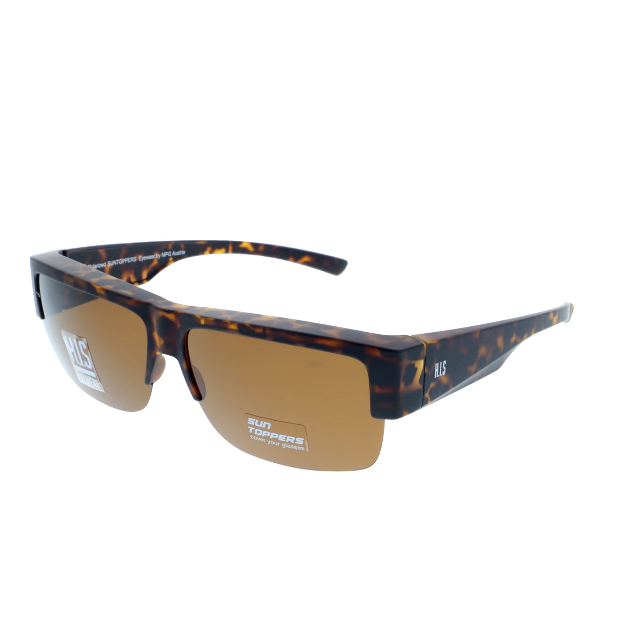 AWEMO SONNEN ÜBERBRILLE / SUN TOPPER - 104579101.224 havanna braun
