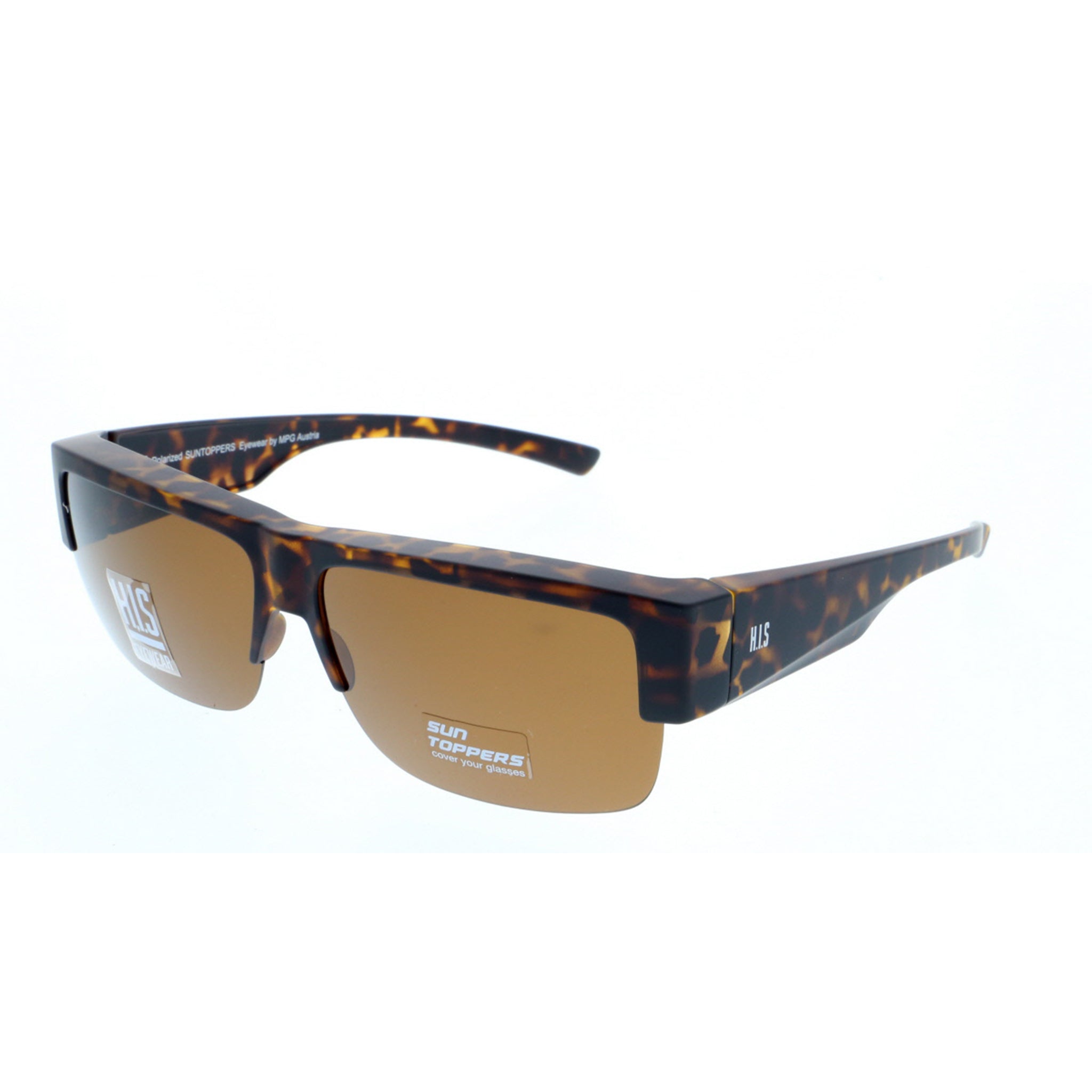 AWEMO SONNEN ÜBERBRILLE / SUN TOPPER - 104579101.224 havanna braun