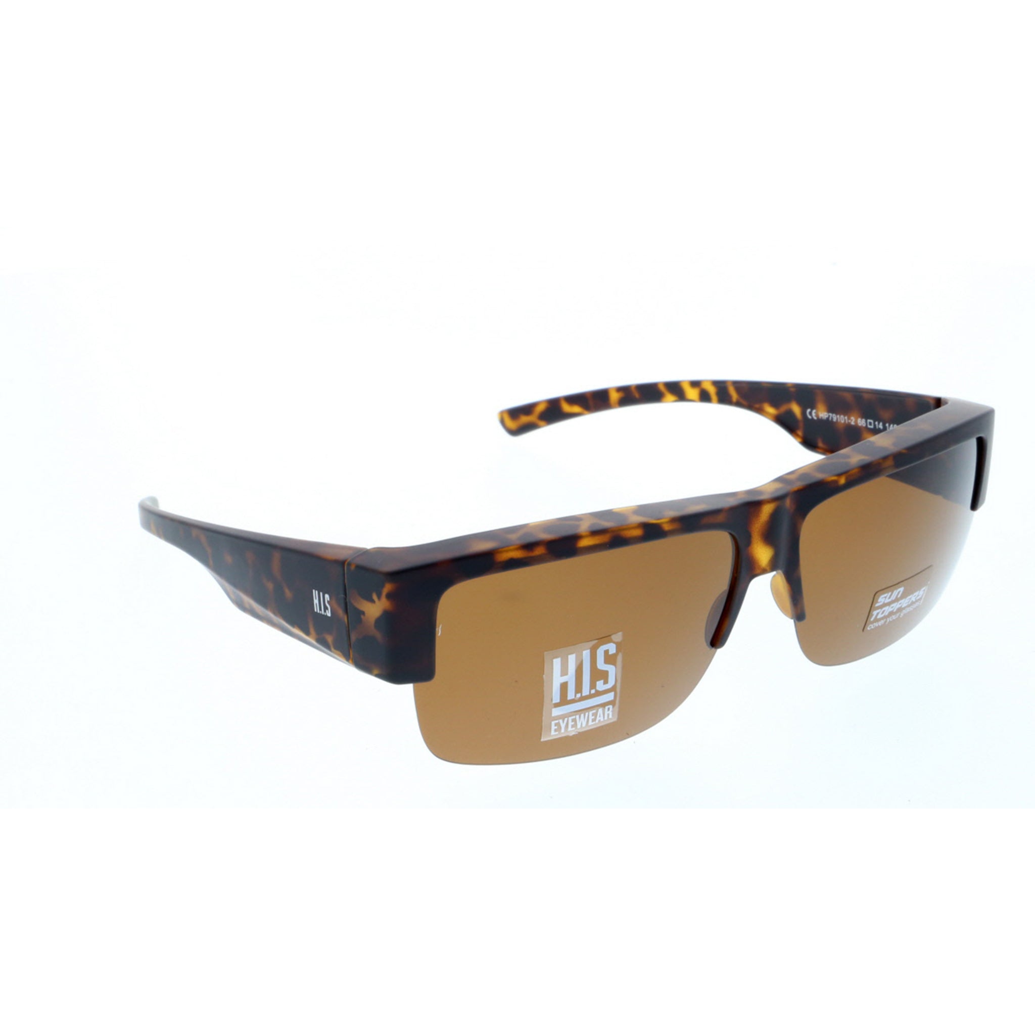 AWEMO SONNEN ÜBERBRILLE / SUN TOPPER - 104579101.224 havanna braun