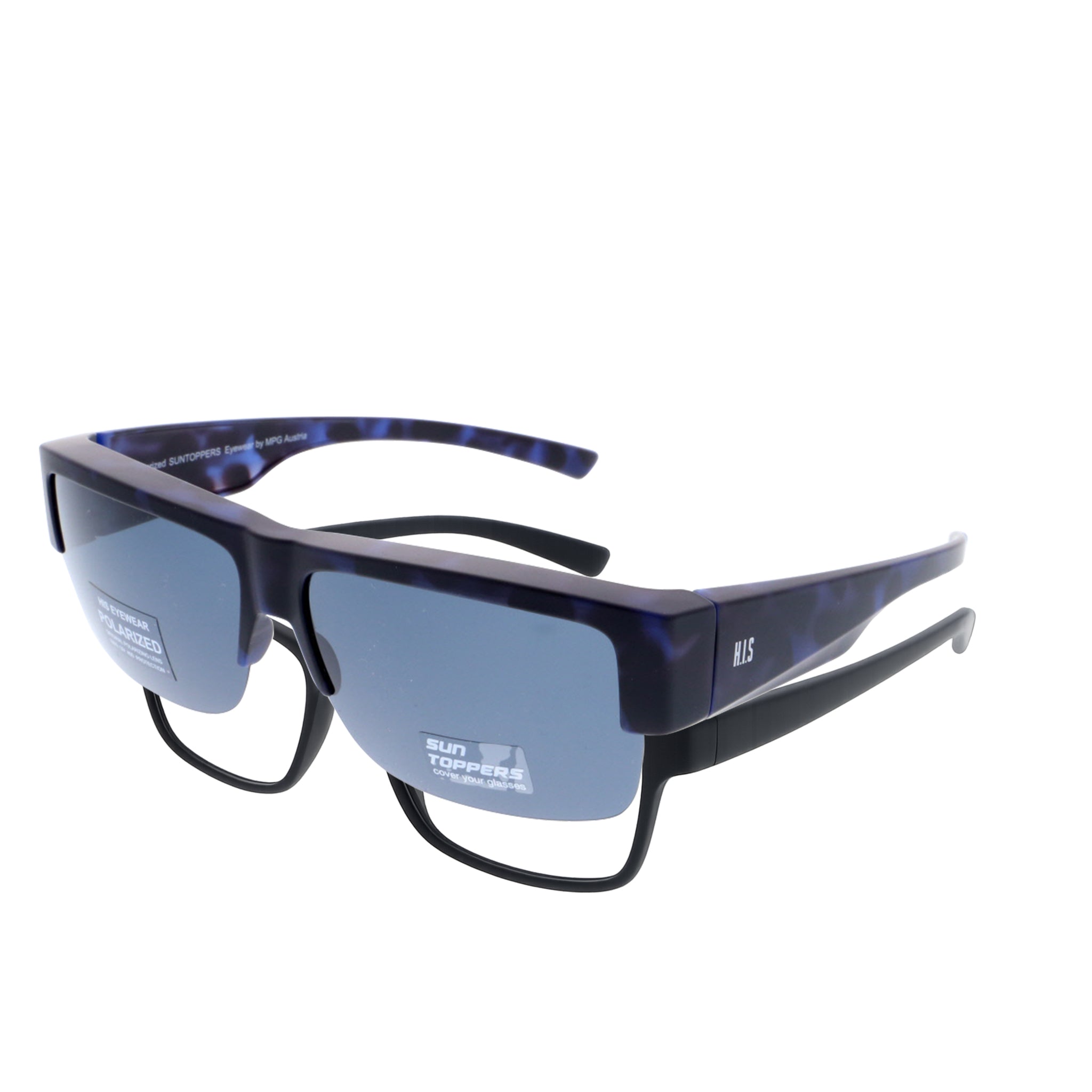 AWEMO SONNEN ÜBERBRILLE / SUN TOPPER - 104579101.324 tiger blau
