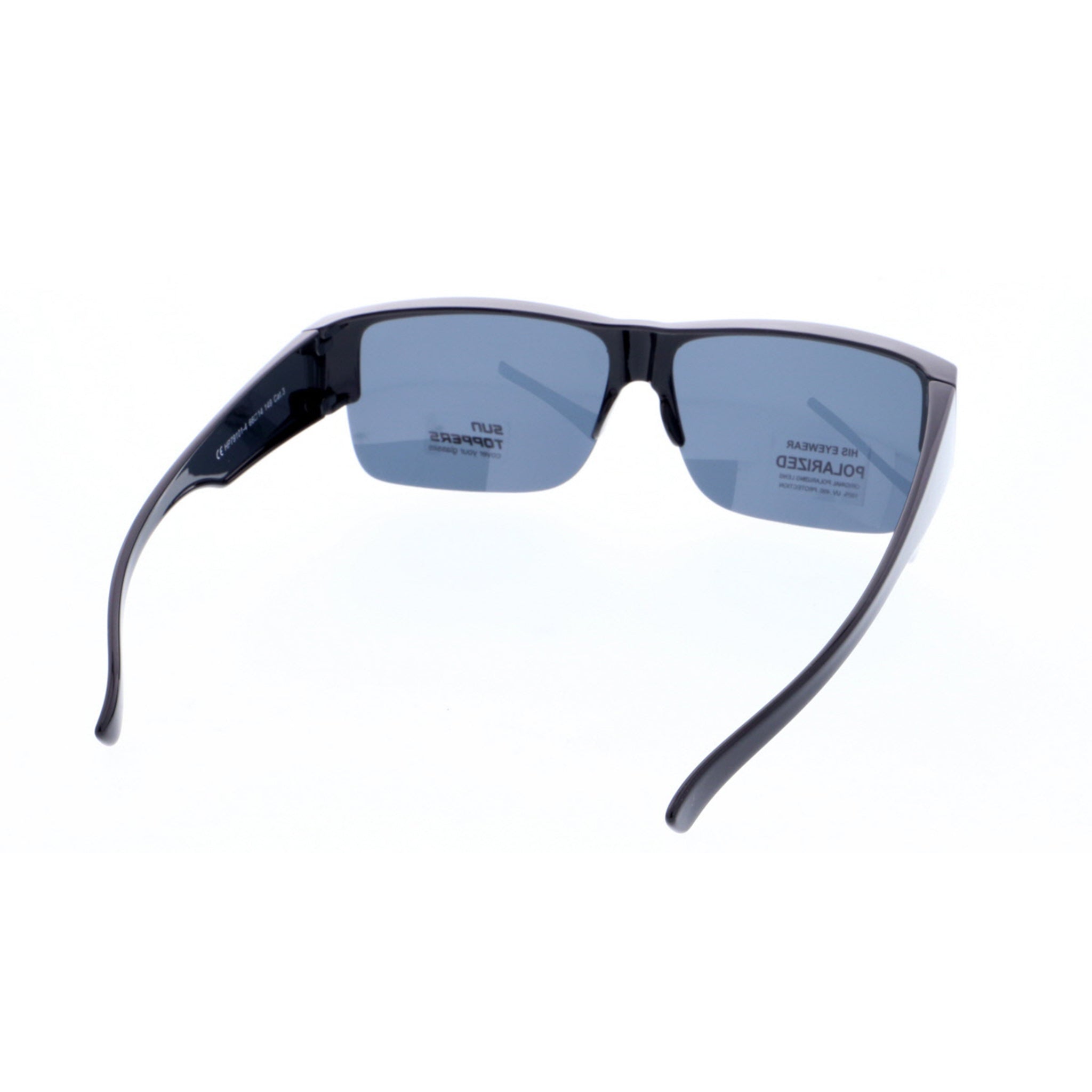 AWEMO SONNEN ÜBERBRILLE / SUN TOPPER - 104579101.424 schwarz Lack
