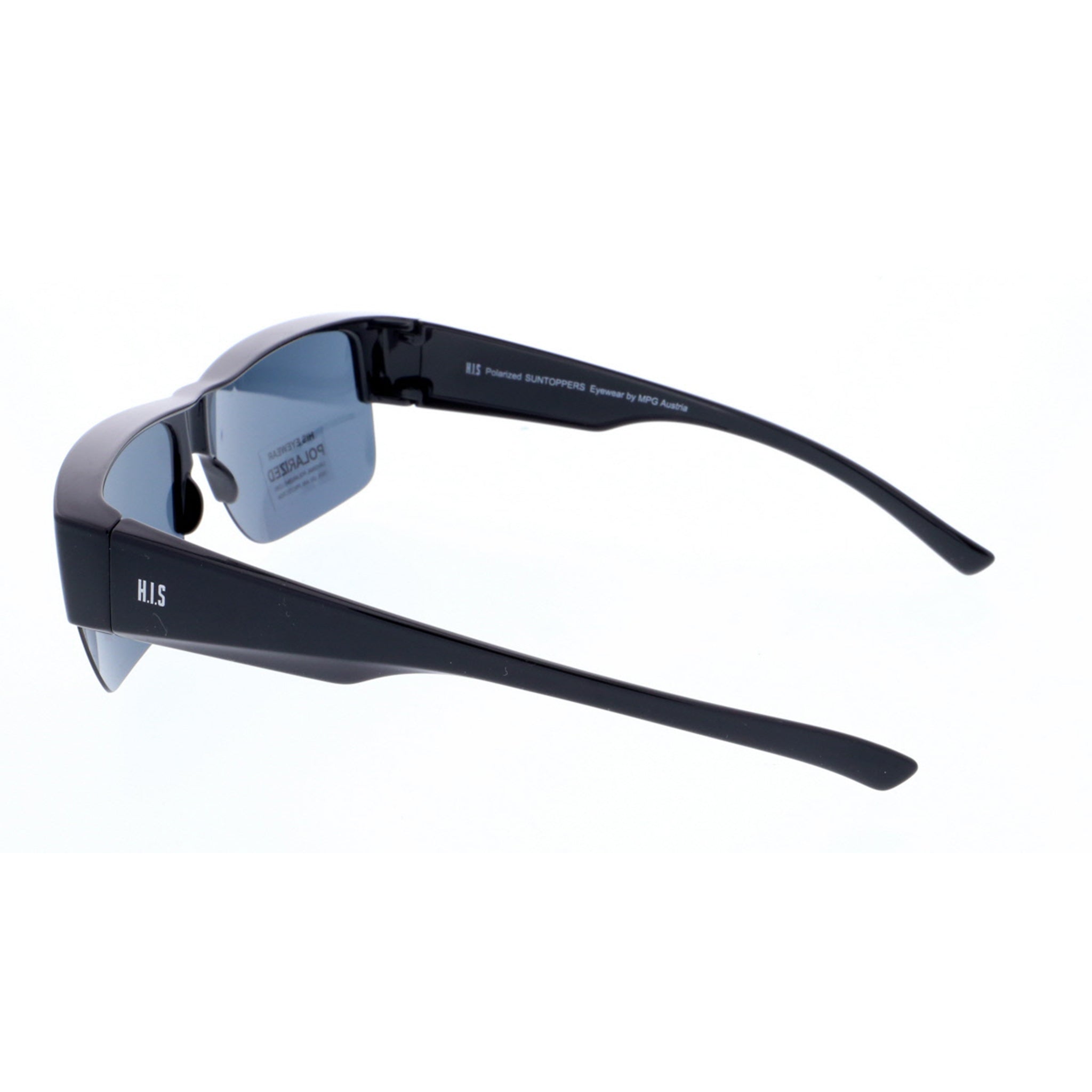 AWEMO SONNEN ÜBERBRILLE / SUN TOPPER - 104579101.424 schwarz Lack