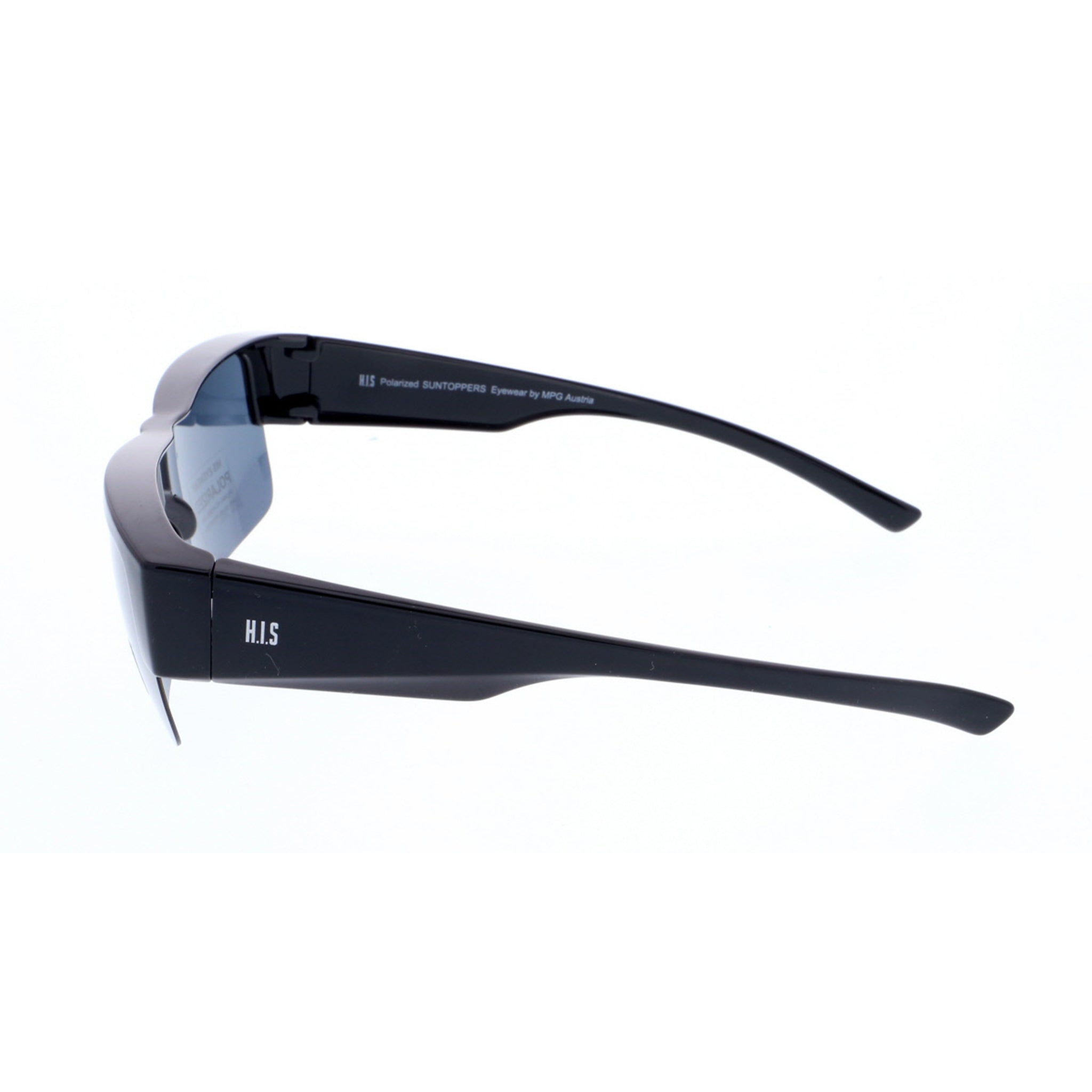 AWEMO SONNEN ÜBERBRILLE / SUN TOPPER - 104579101.424 schwarz Lack