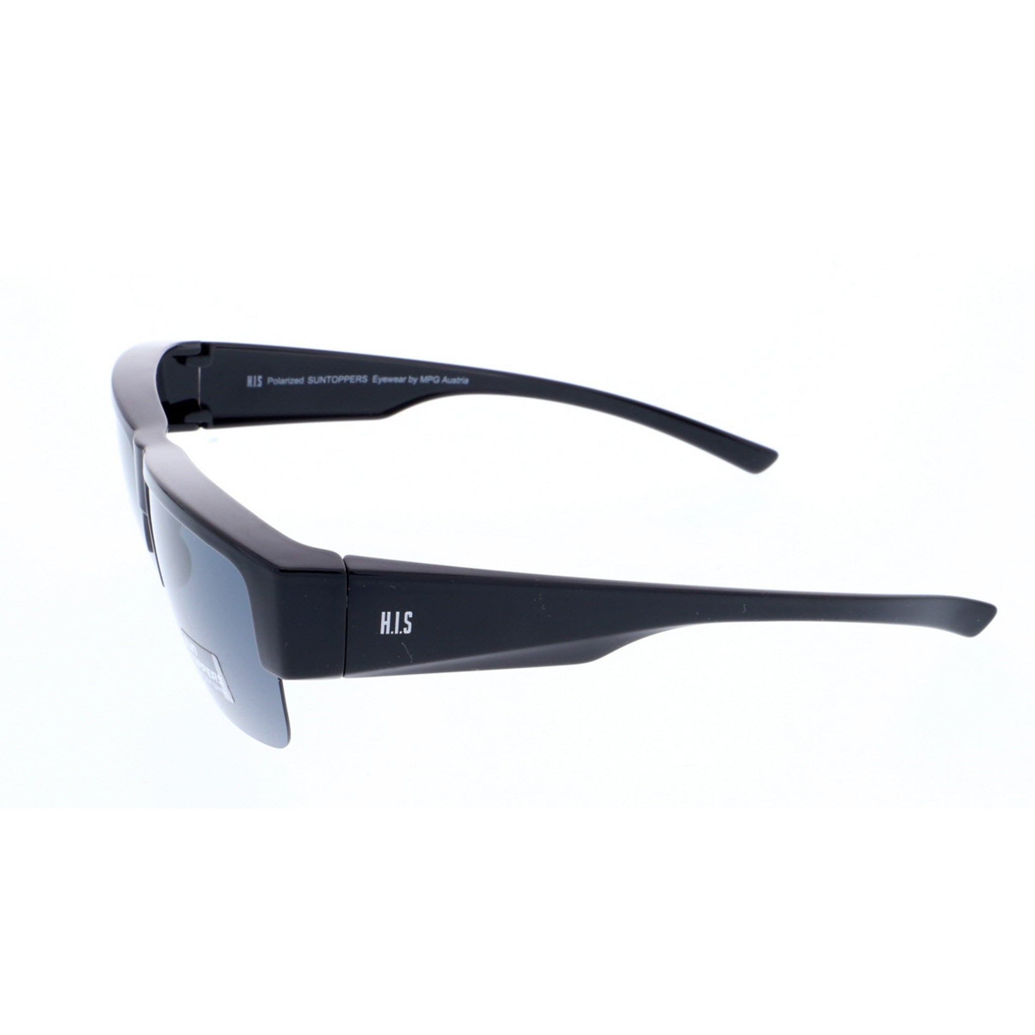 AWEMO SONNEN ÜBERBRILLE / SUN TOPPER - 104579101.424 schwarz Lack
