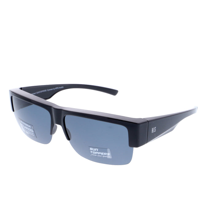 AWEMO SONNEN ÜBERBRILLE / SUN TOPPER - 104579101.424 schwarz Lack