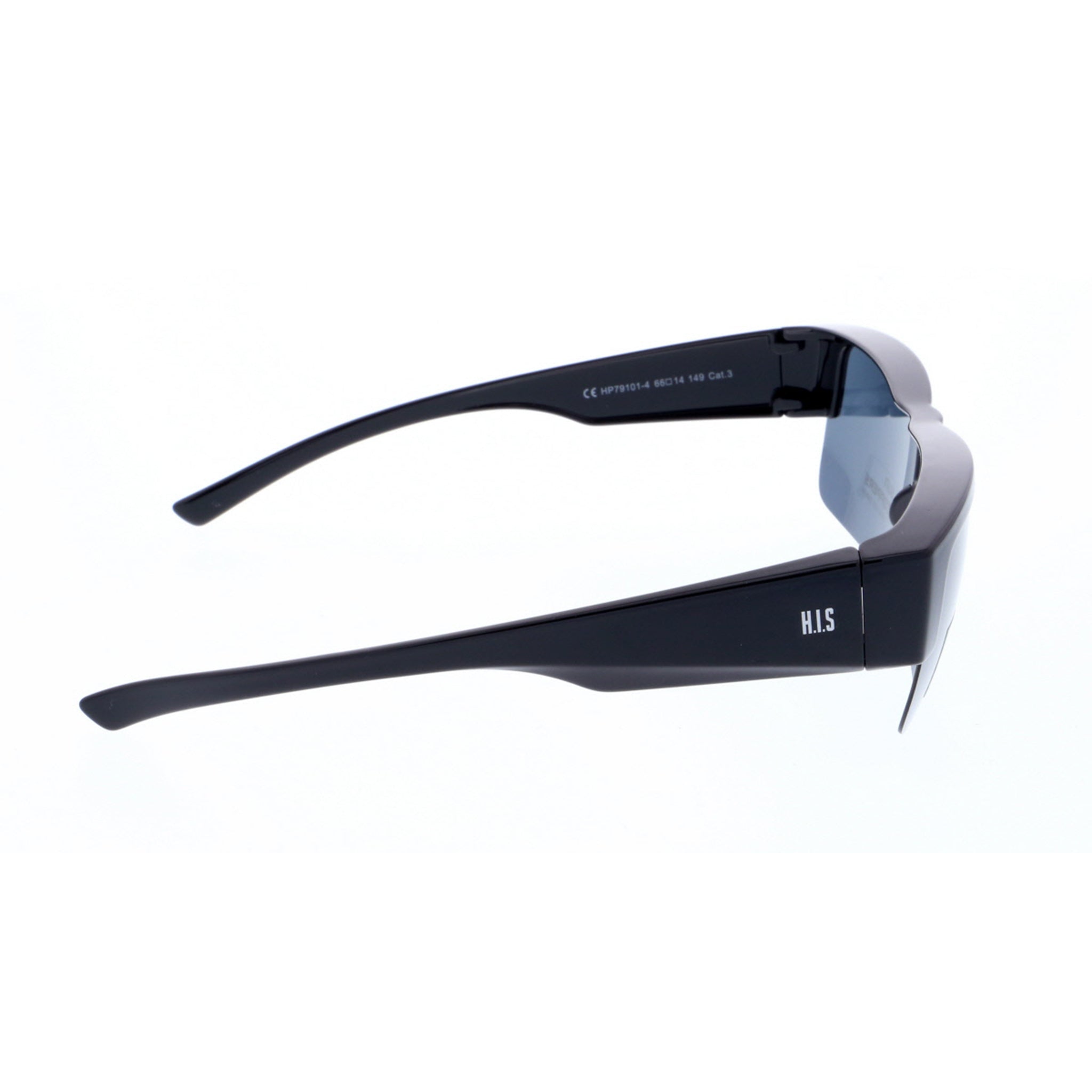 AWEMO SONNEN ÜBERBRILLE / SUN TOPPER - 104579101.424 schwarz Lack