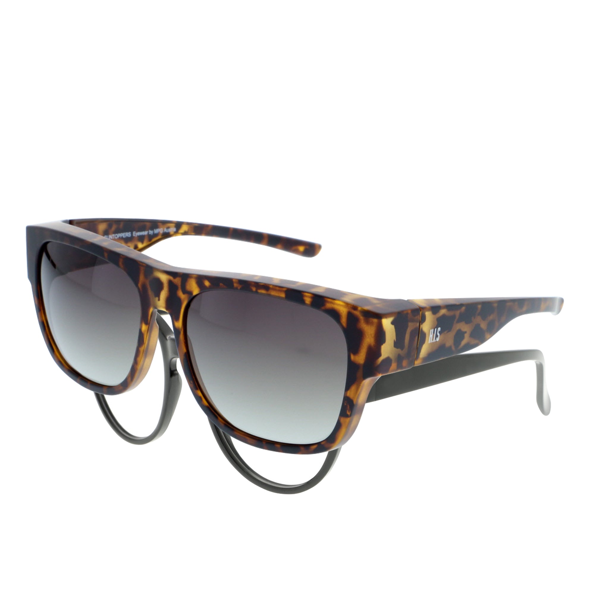 AWEMO SONNEN ÜBERBRILLE / SUN TOPPER - 104589100.324 havanna braun