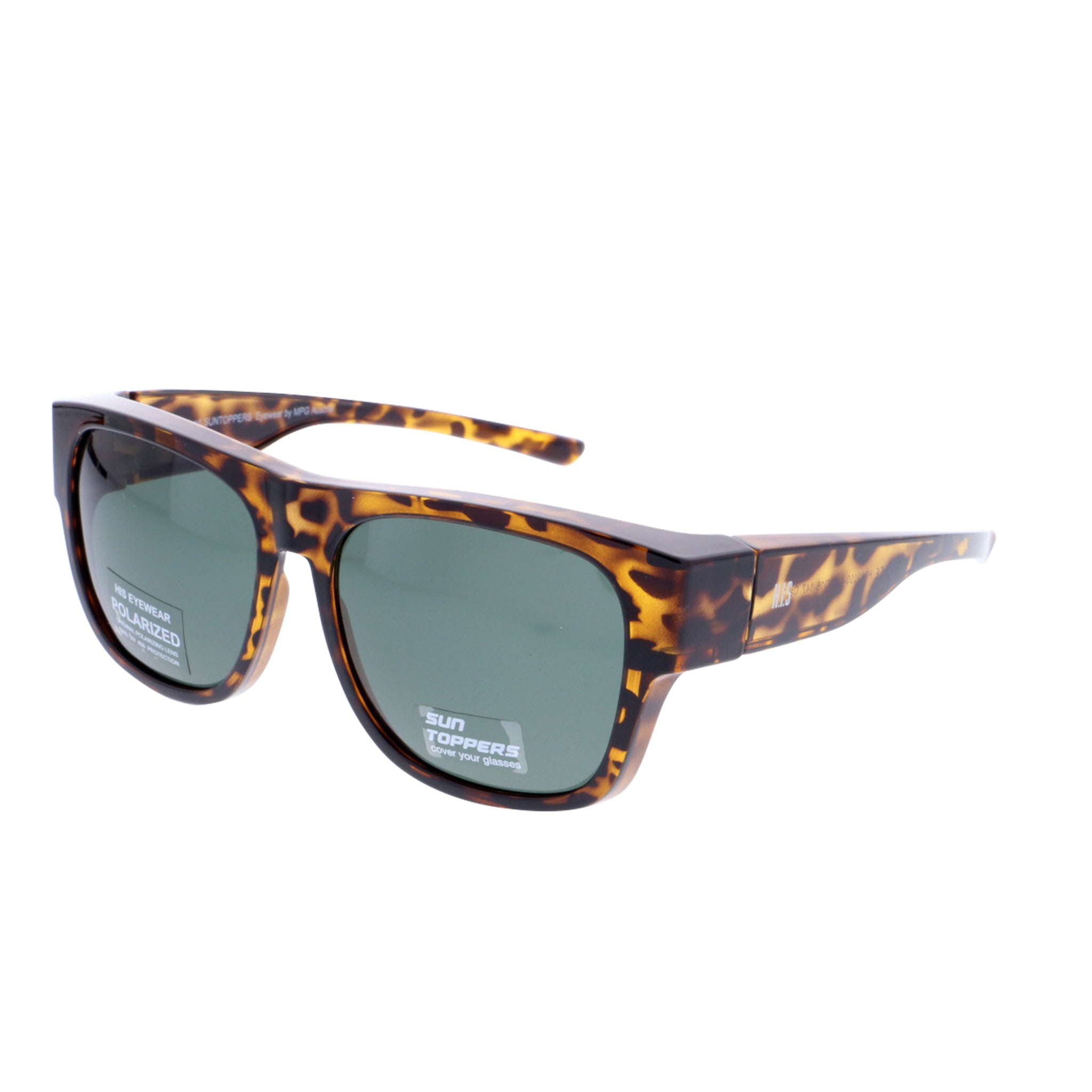 AWEMO SONNEN ÜBERBRILLE / SUN TOPPER - 104589100.424 tiger braun lack