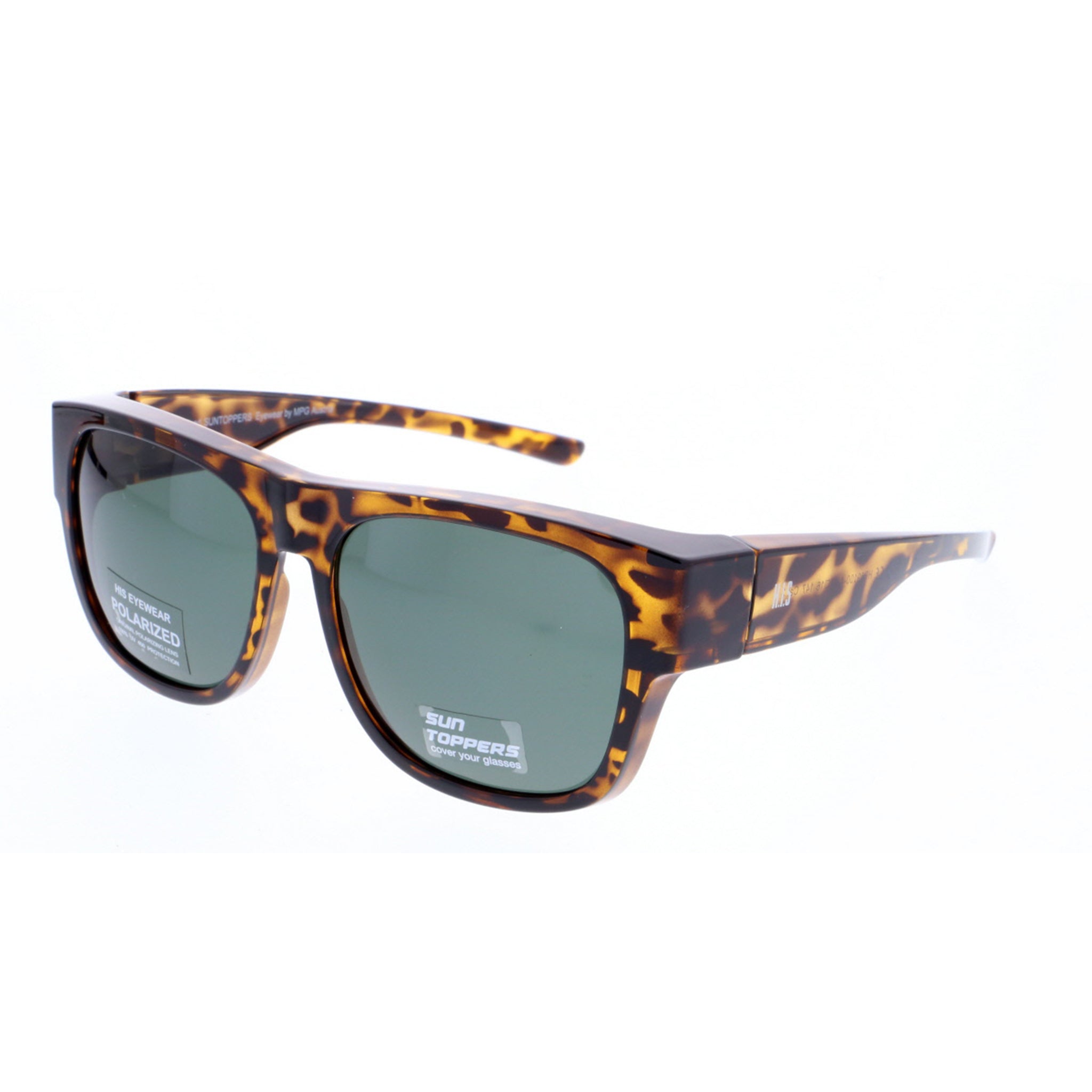 AWEMO SONNEN ÜBERBRILLE / SUN TOPPER - 104589100.424 tiger braun lack